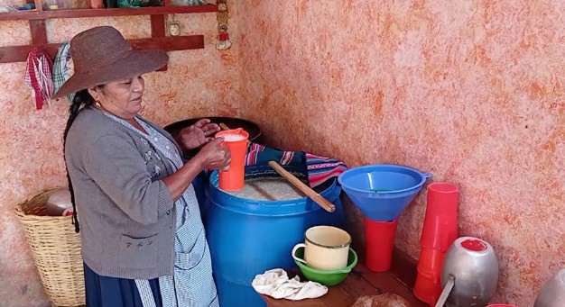 Chicha, la bebida alcohólica más popular de Bolivia.